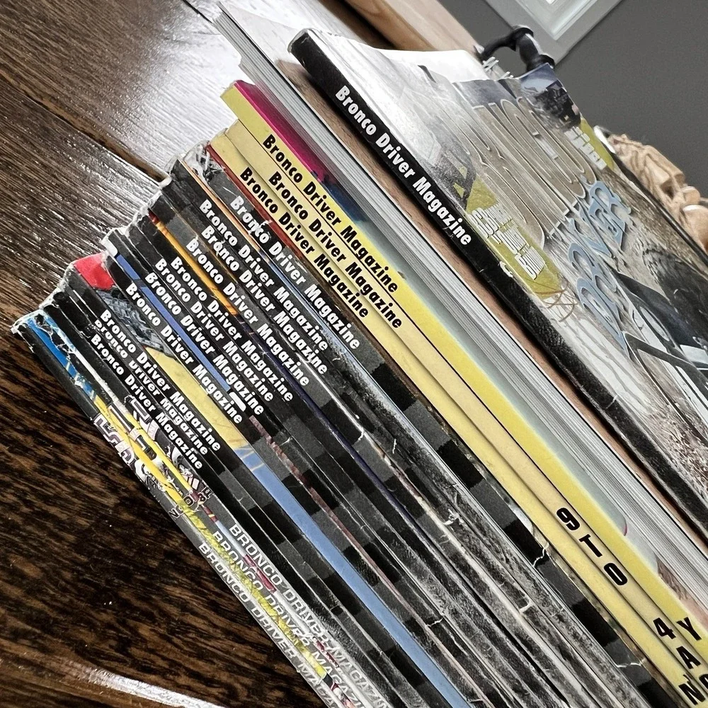 Bronco Driver Magazine Lot of 19+2 Calendars Issues Ford Bronco Off Road 4x4